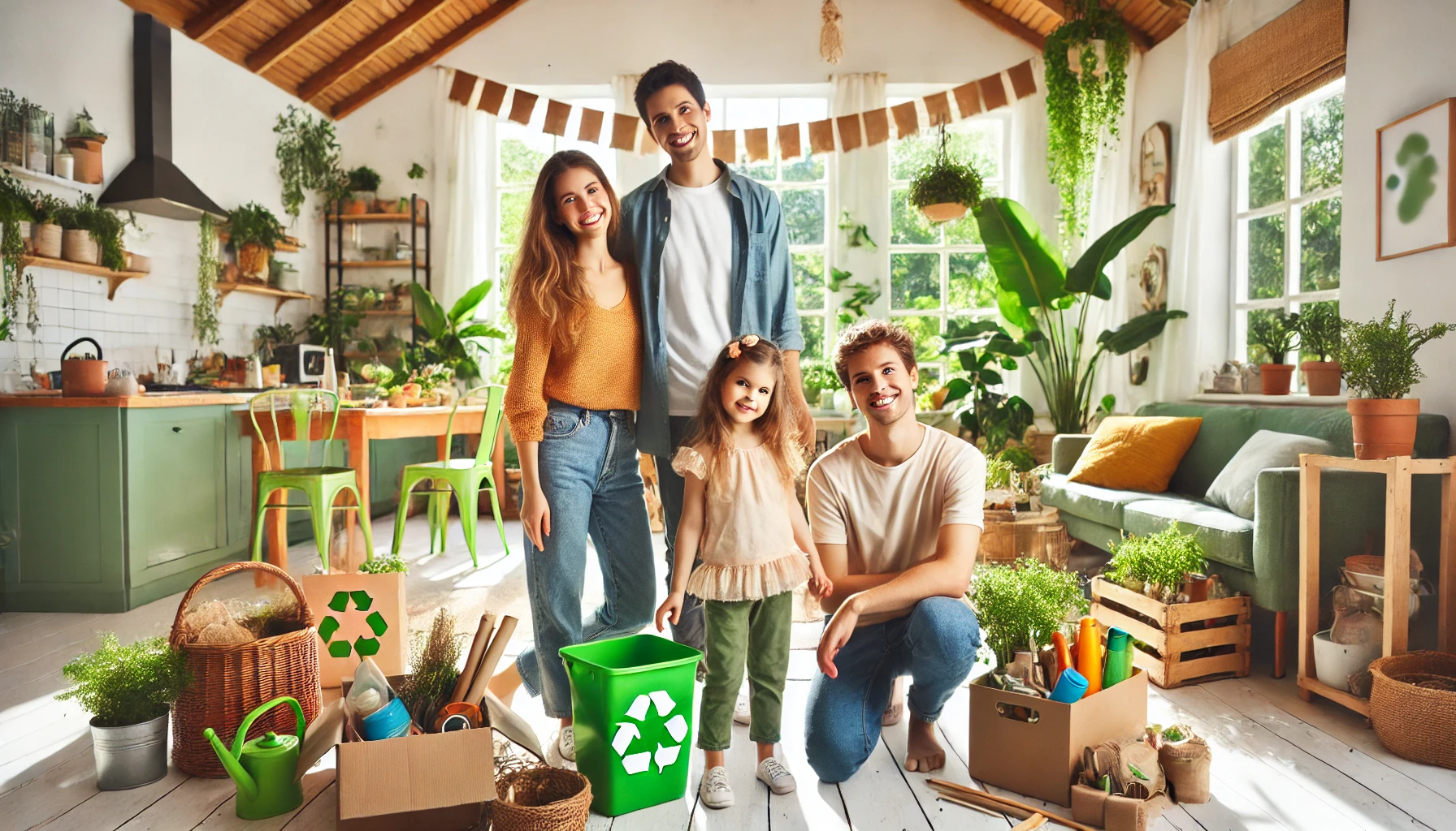 Eco-Friendly Family Living: Simple Steps to a Greener Home and a Brighter Future